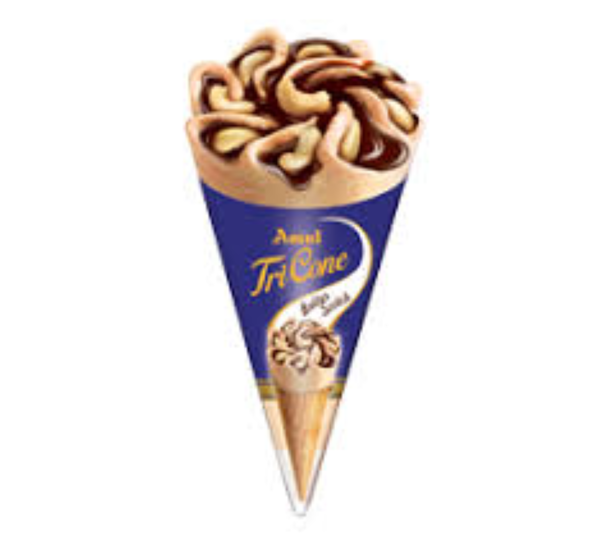 AMUL BUTTER SCOTCH CONE 120ML
